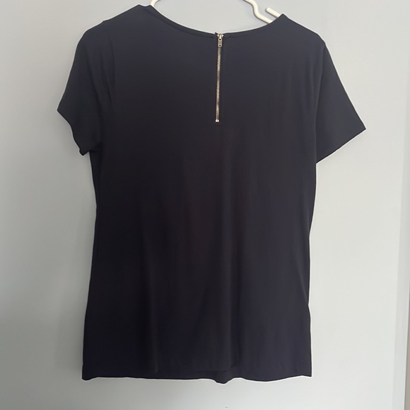 Ann Taylor navy T-shirt - Picture 3 of 3
